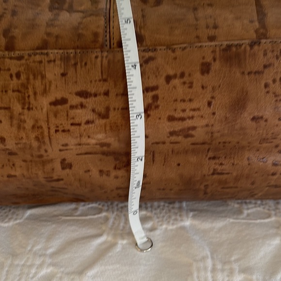 Large SHARIF Vintage Tote, Brown and Black, Very Good Condition, Made in USA - Picture 15 of 16